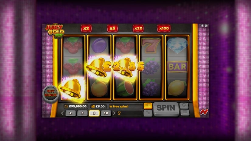 Juicy Gold 100 slot screen 2