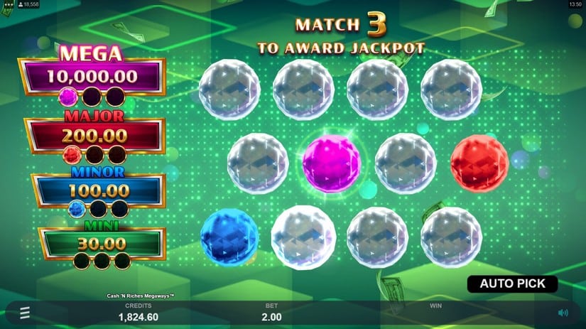 Cash ‘N Riches Megaways slot screen 4
