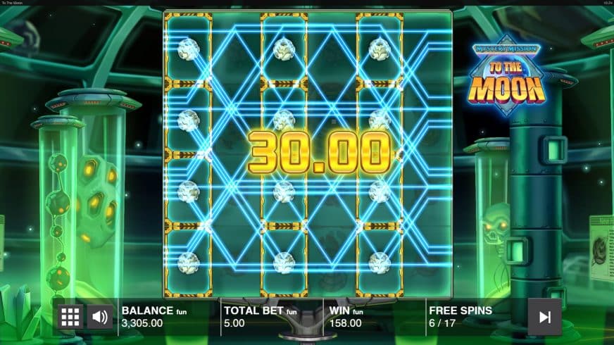 Mystery Mission to the Moon slot screen 6