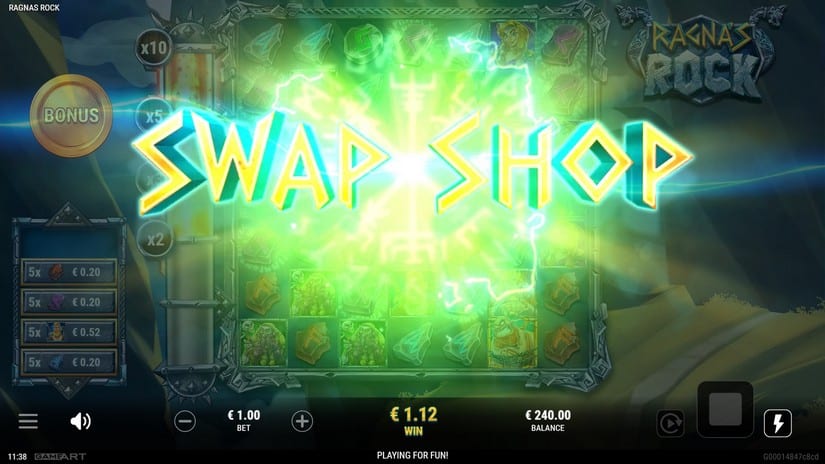 Ragna’s Rock slot screen 3