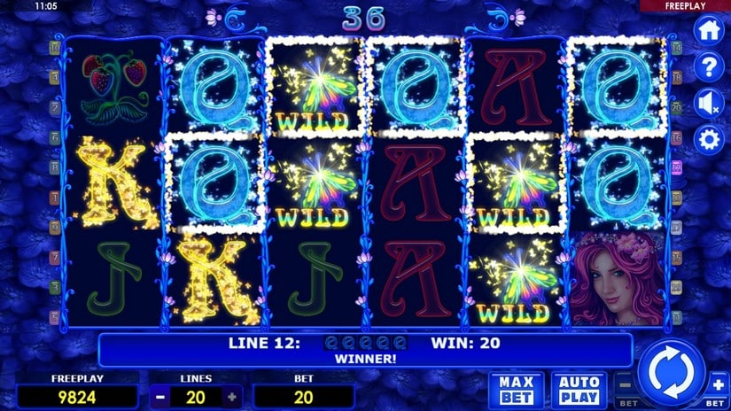 Beauty Fairy slot screen 3