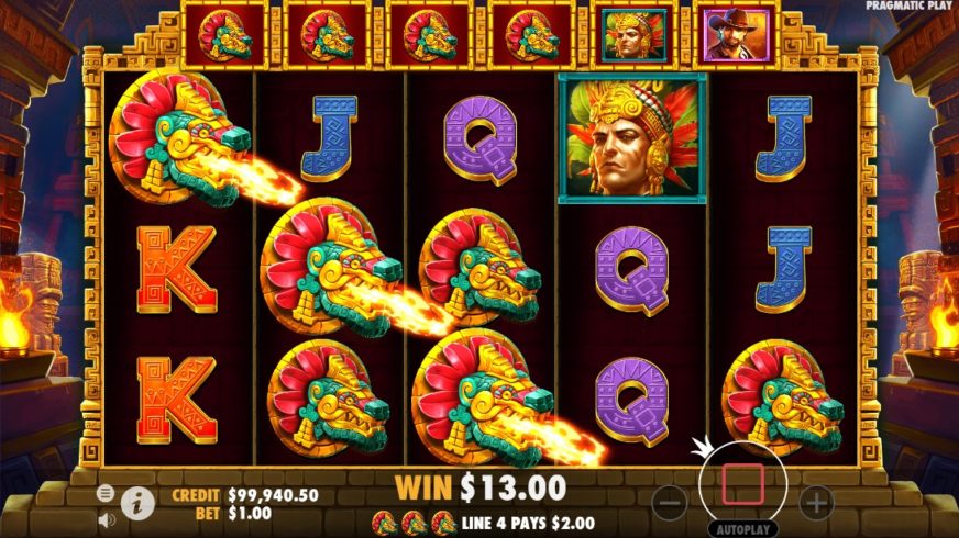 John Hunter and the Mayan Gods slot screen 5