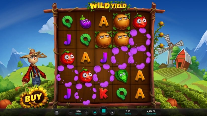 Wild Yield slot screen 2