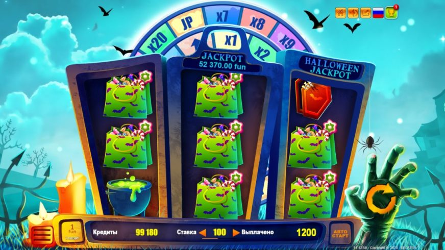 Halloween Jackpot slot screen 2