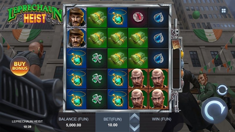 Leprechaun Heist slot screen 1