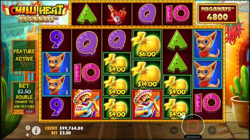 Chilli Heat Megaways slot screen 2