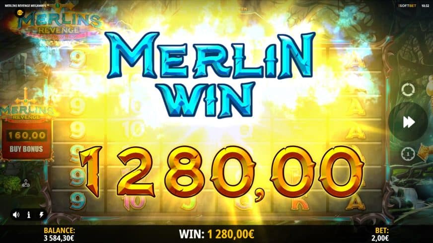 Merlin’s Revenge Megaways slot screen 9