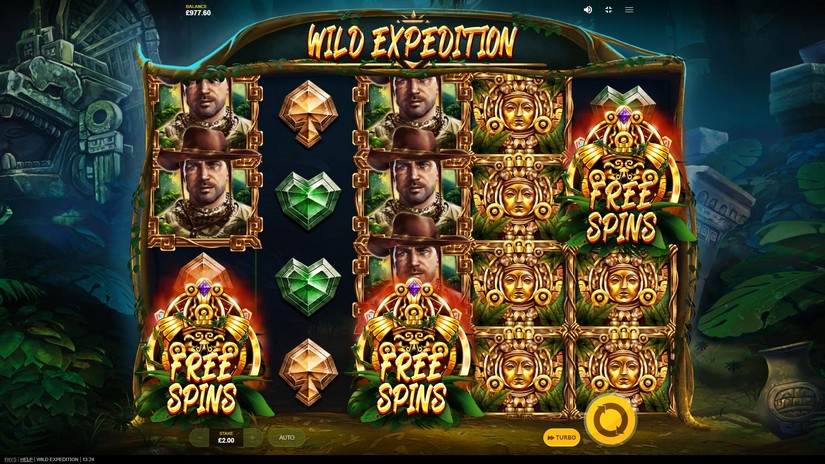 Wild Expedition slot screen 3