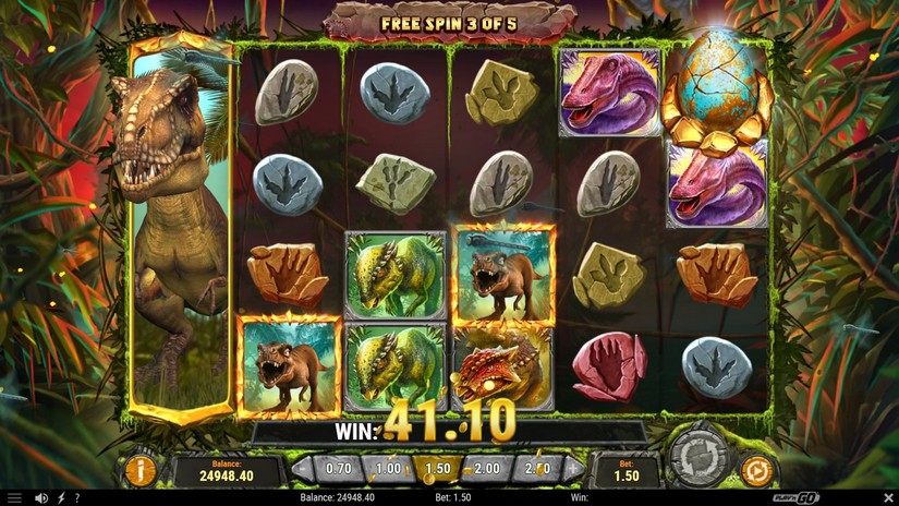 Raging Rex 2 slot screen 7