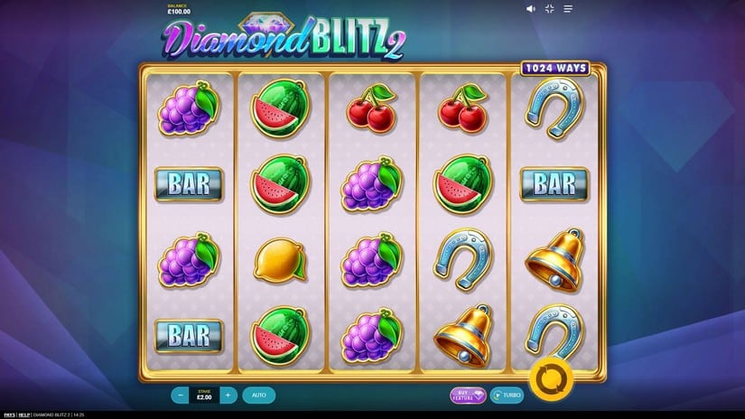 Diamond Blitz 2 slot screen 1