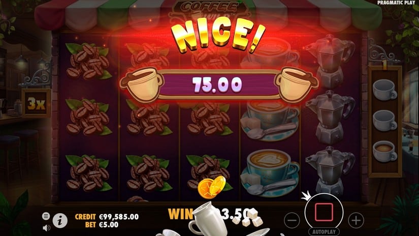 Coffee Wild slot screen 4