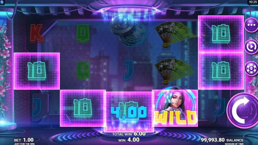 Shogun of Time slot screen 4