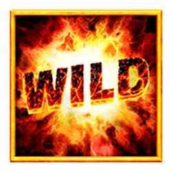 Wild Symbol of Red Hot Volcano Slot