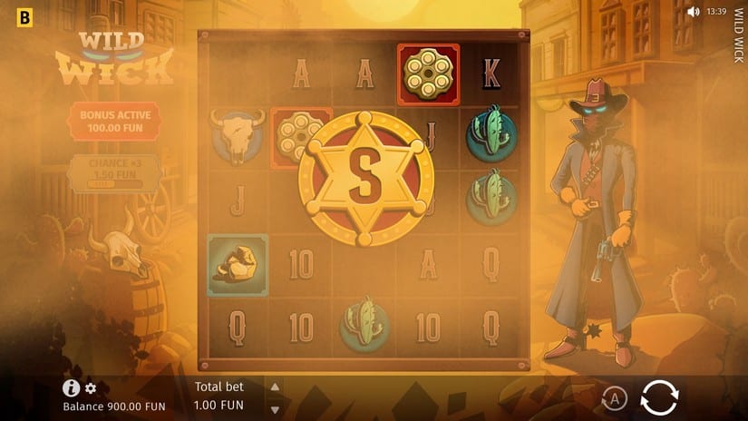 Wild Wick slot screen 2