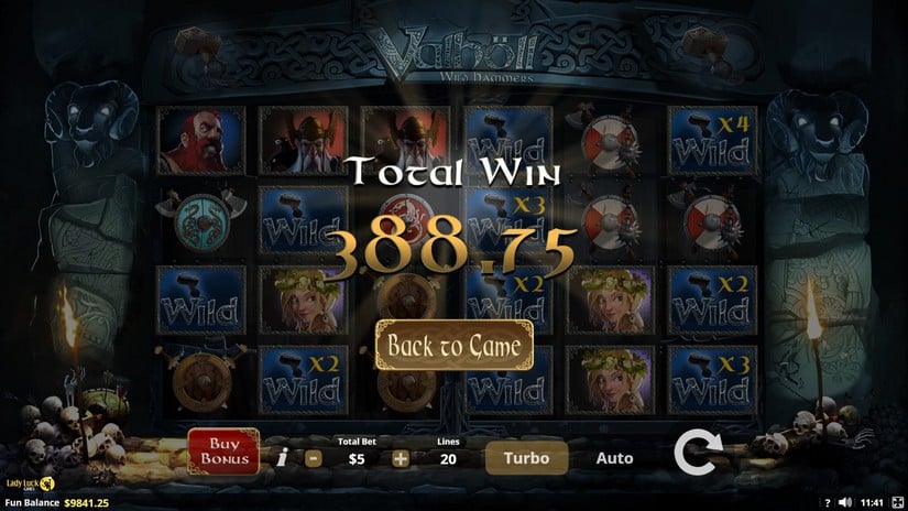 Valholl: Wild Hammers slot screen 8