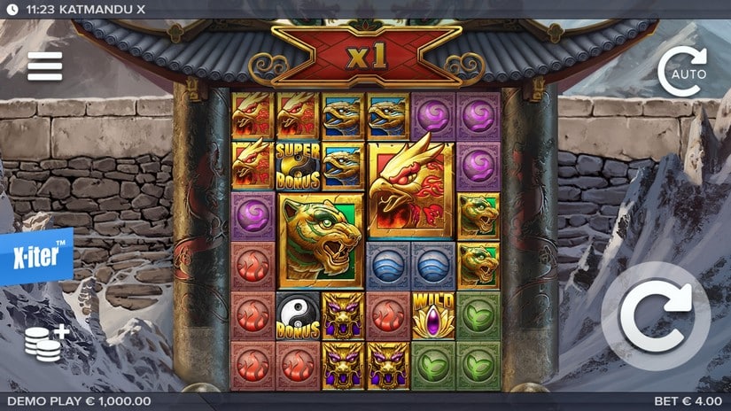 Katmandu X slot screen 1