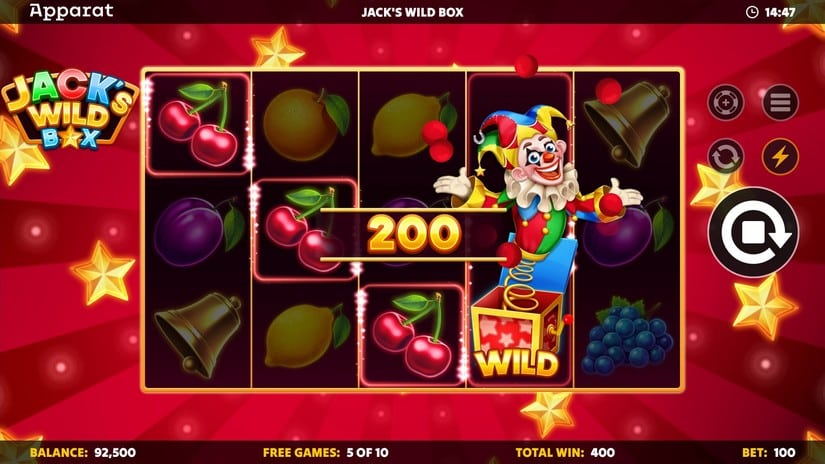 Jack’s Wild Box slot screen 3