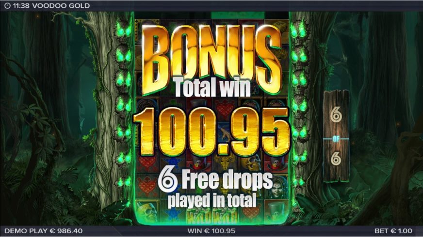 Voodoo Gold slot screen 5