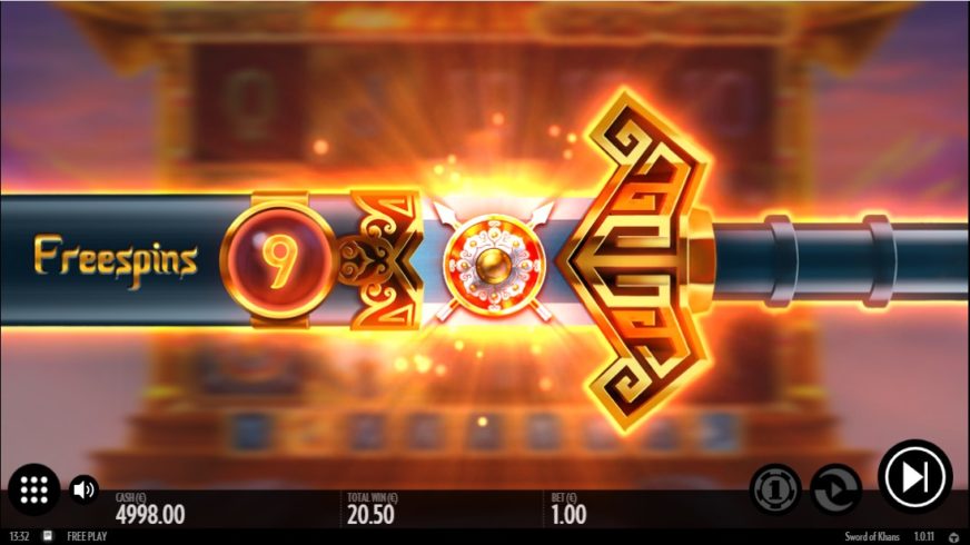 Sword of Khans slot screen 5