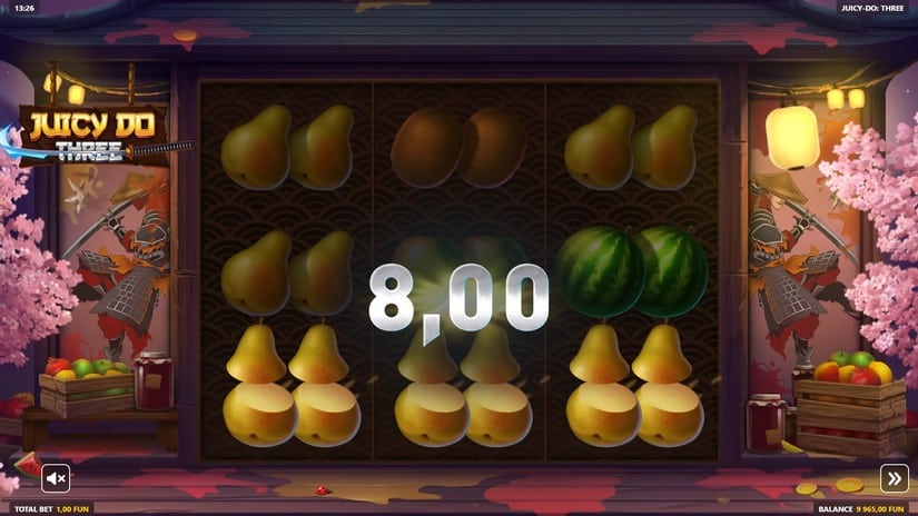 Juicy Do Three slot screen 2