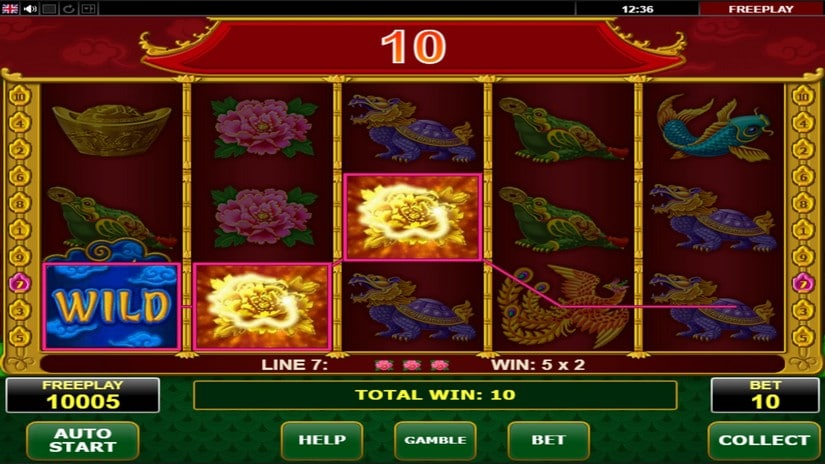 Wild Dragon slot screen 4