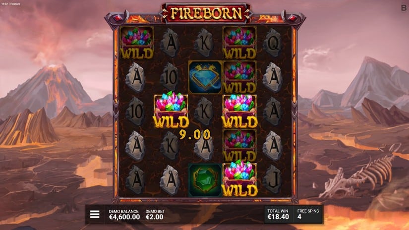Fireborn slot screen 5