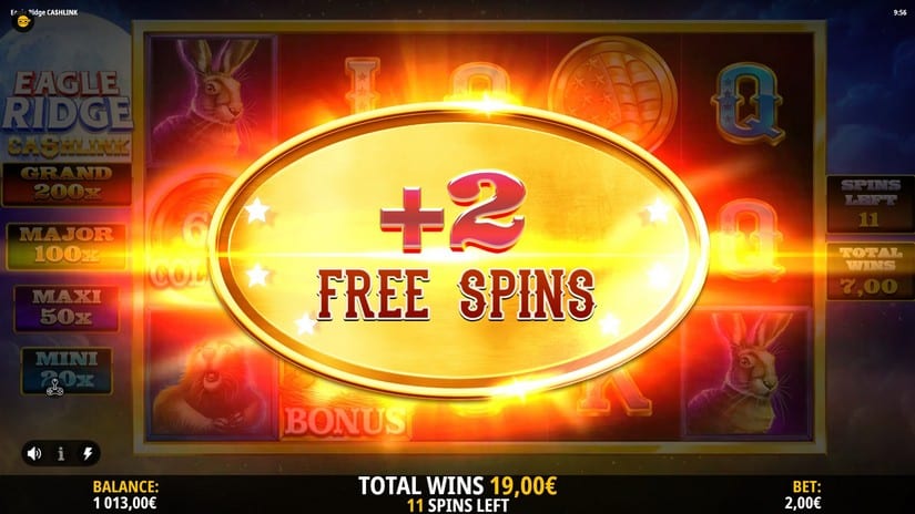 Eagle Ridge slot screen 6