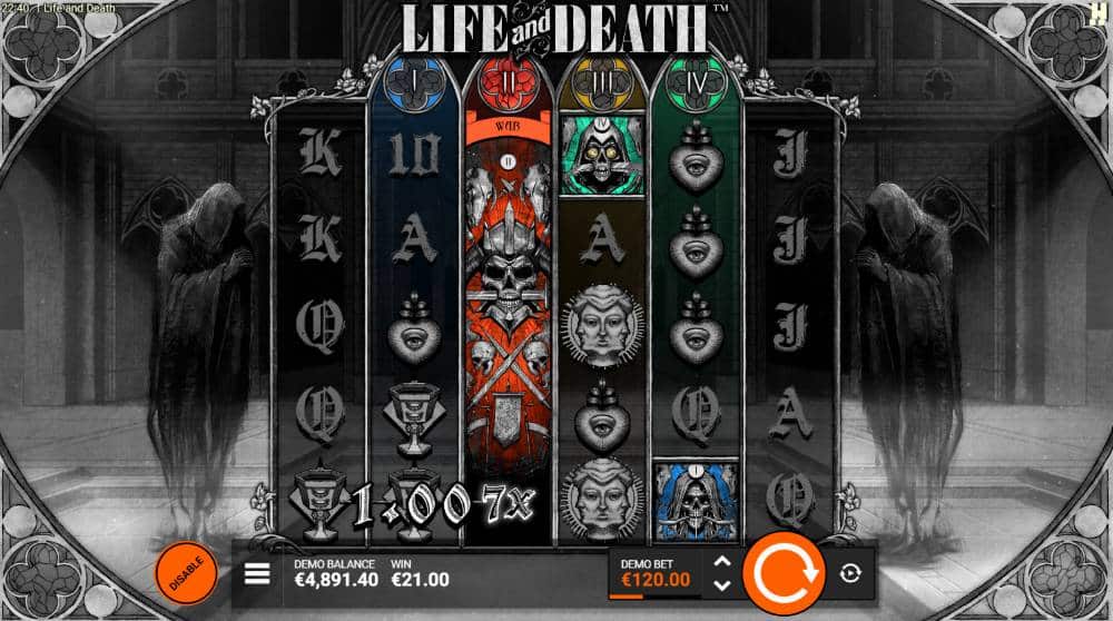 Life and Death demo slot