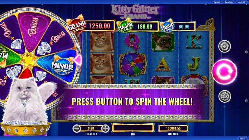 Kitty Glitter Grand slot screen 4