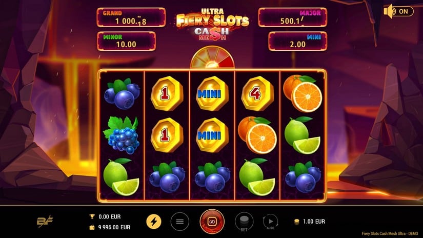 Fiery Slots Cash Mesh Ultra slot screen 4