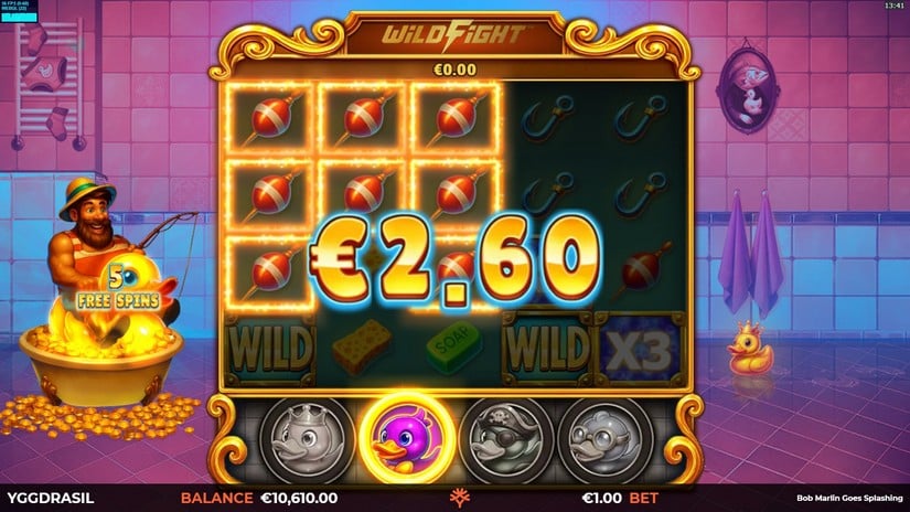 Bob Marlin Goes Splashing slot screen 5