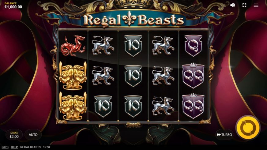 Regal Beasts slot screen 1