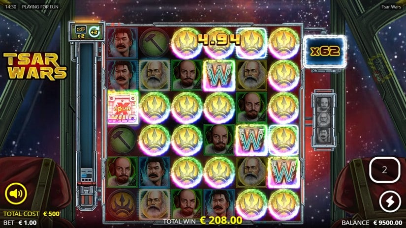 Tsar Wars slot screen 6