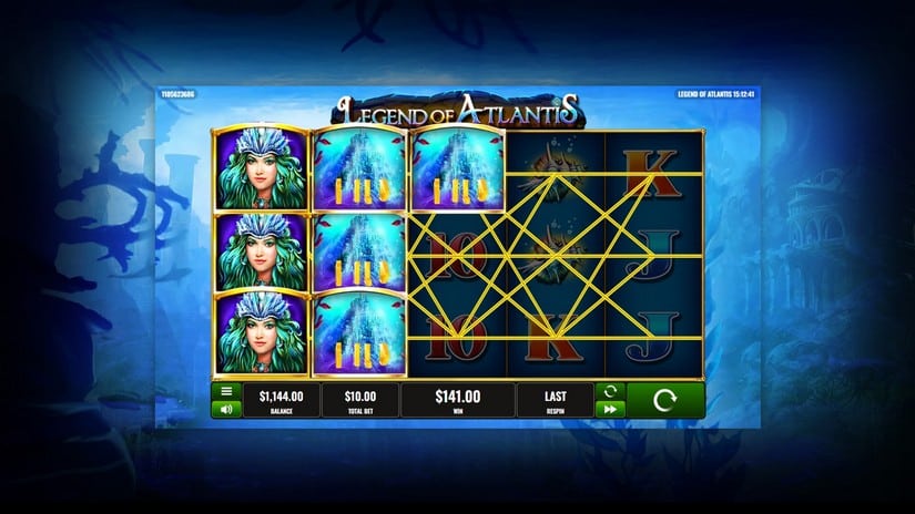 Legend of Atlantis slot screen 5