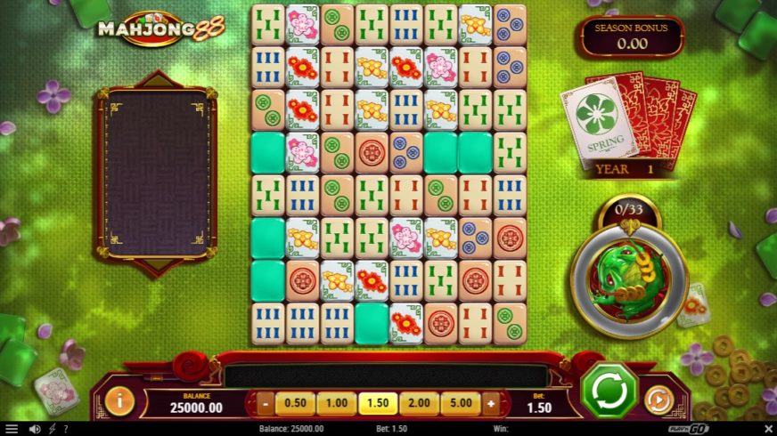 Mahjong 88 slot screen 1
