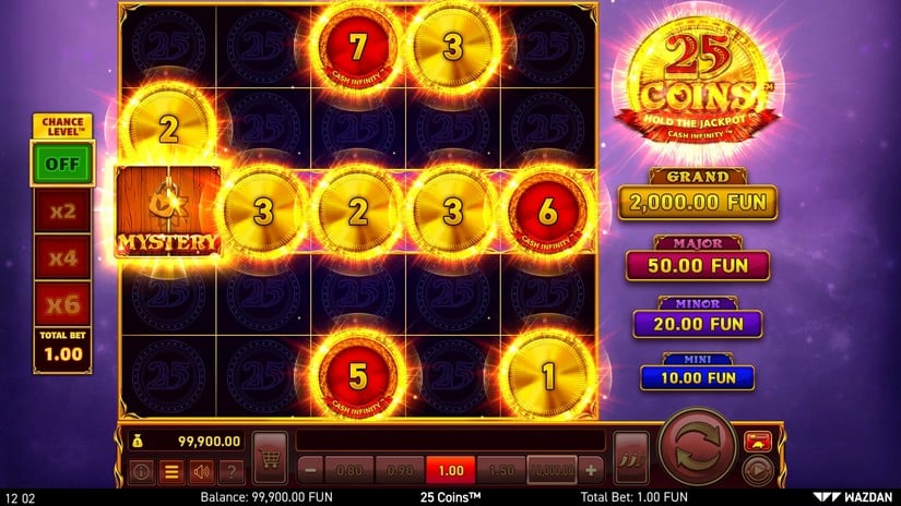 25 Coins™ slot screen 2