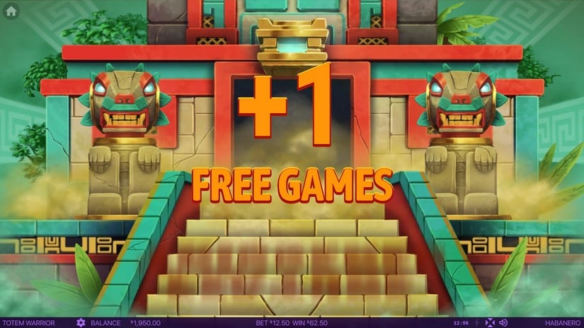 Totem Warrior slot screen 5