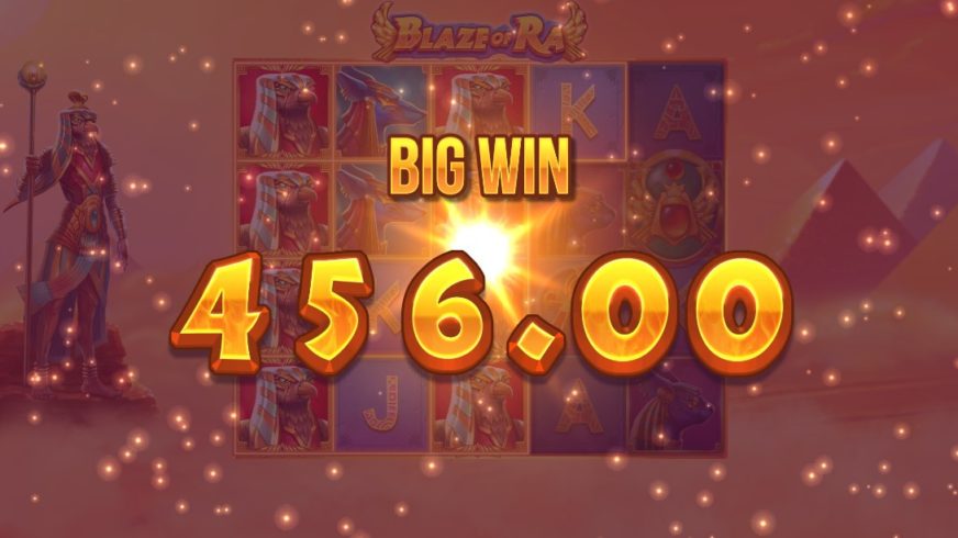 Blaze Of Ra slot screen 4