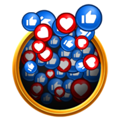 Wild Symbol of The King of Social Media Slot