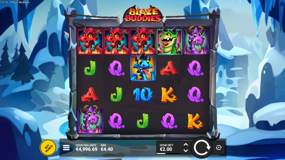 Blaze Buddies slot main game