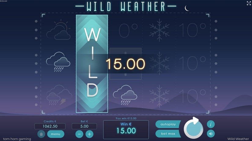 Wild Weather slot screen 4