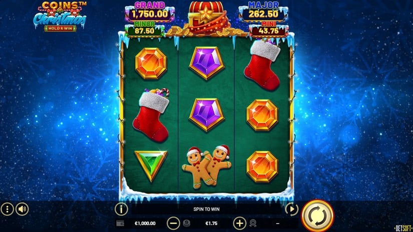 Coins of Christmas – Hold & Win slot screen 2