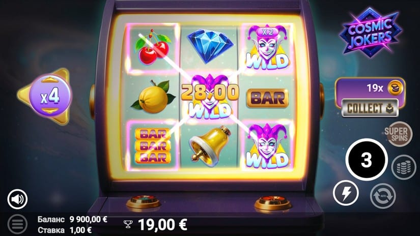 Cosmic Jokers slot screen 4