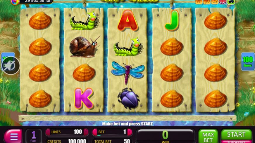 Frog Creek slot screen 1