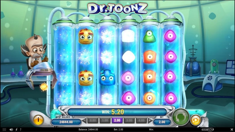 Dr Toonz slot screen 5