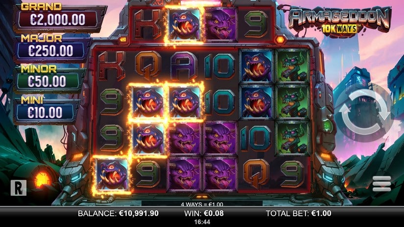 Armageddon Megaways slot screen 3