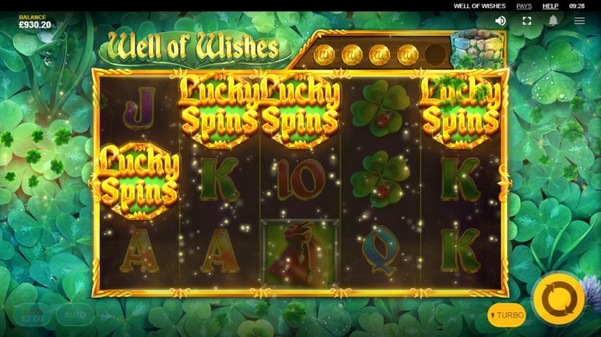 Well Of Wishes slot screen 3