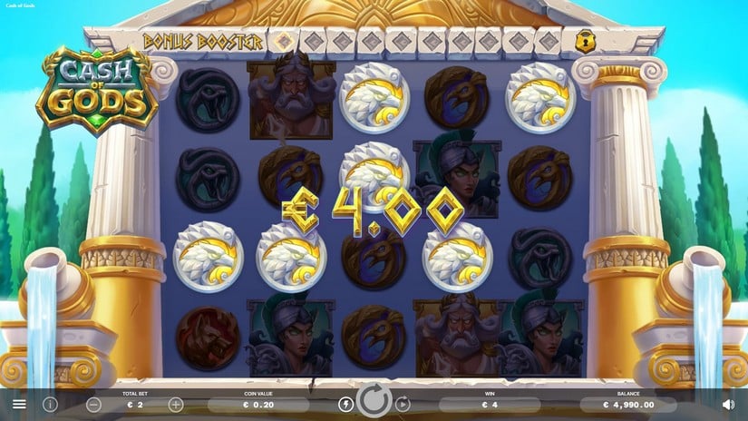 Cash of Gods slot screen 2