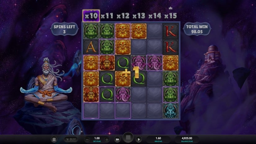 Aura God slot screen 4