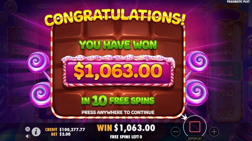 Sweet Powernudge slot screen 8